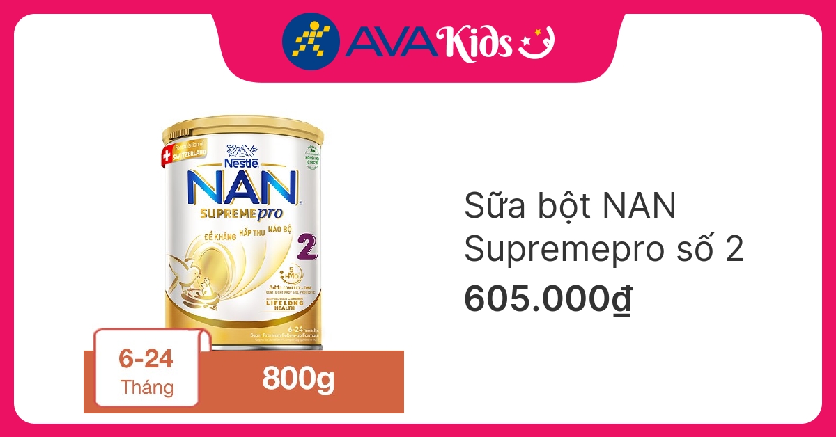 Sữa bột NAN Optipro Plus số 4 1.5 kg (2 – 6 tuổi) hover