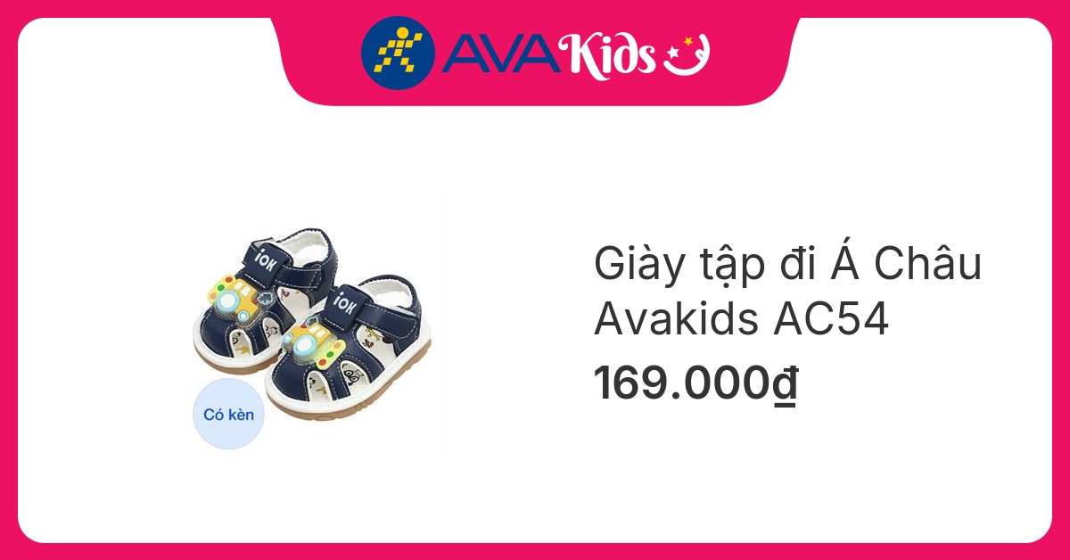 Giày tập đi cho bé Á Châu Avakids AC54