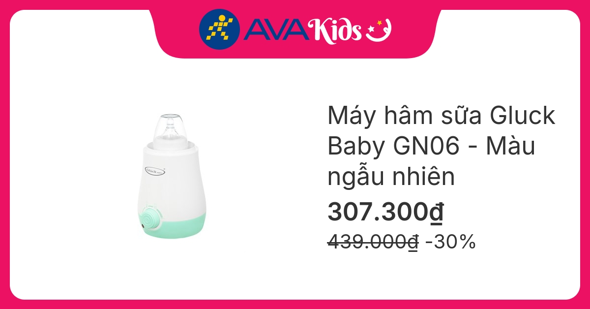 Máy hâm sữa Gluck Baby GN06 - Màu ngẫu nhiên