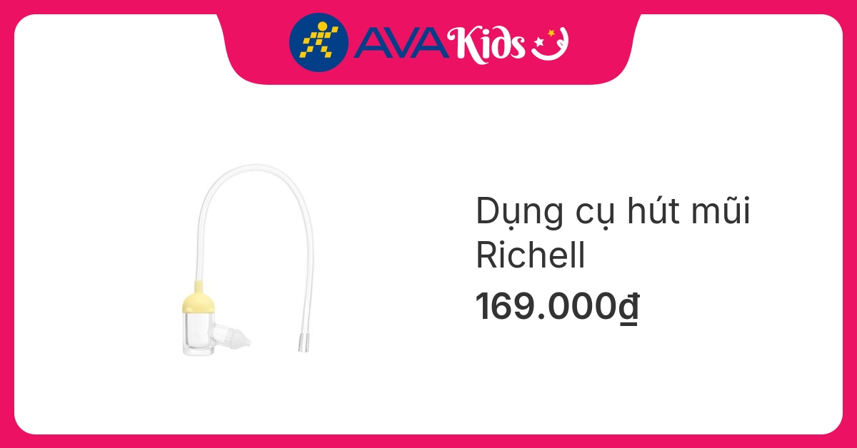 Dụng cụ hút mũi Richell dạng dây