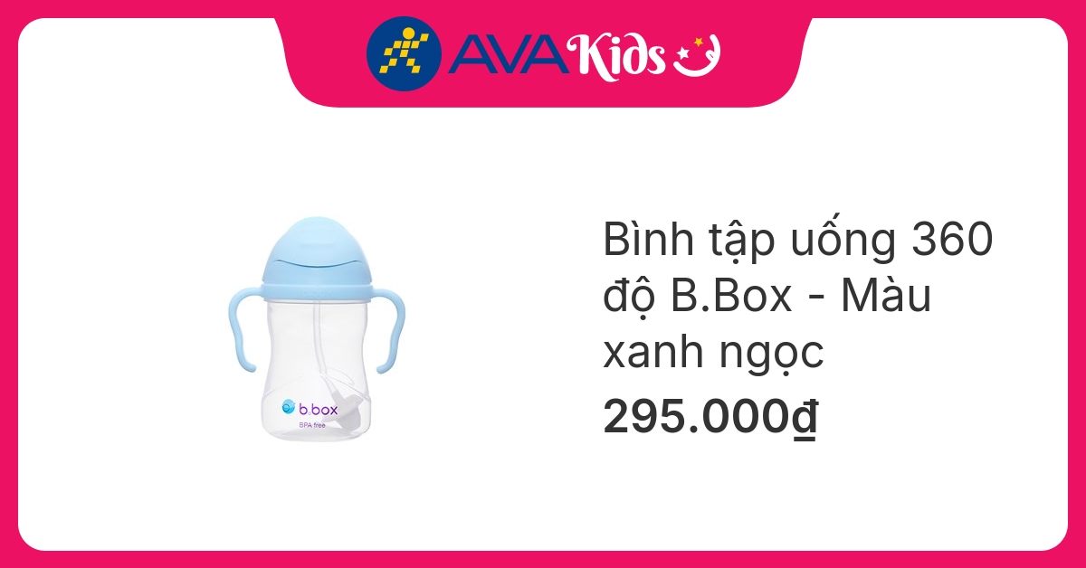 Bình tập uống 360 độ B.Box 519 240 ml - Màu xanh ngọc (từ 6 tháng)