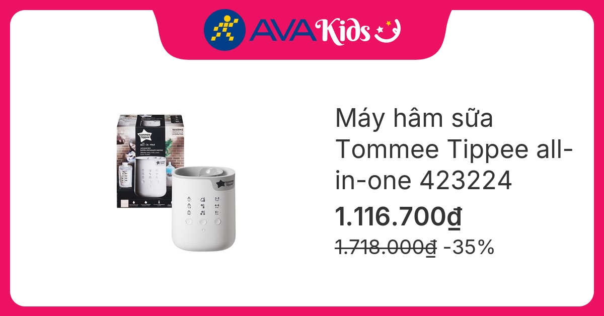 Máy hâm sữa Tommee Tippee all-in-one 423224
