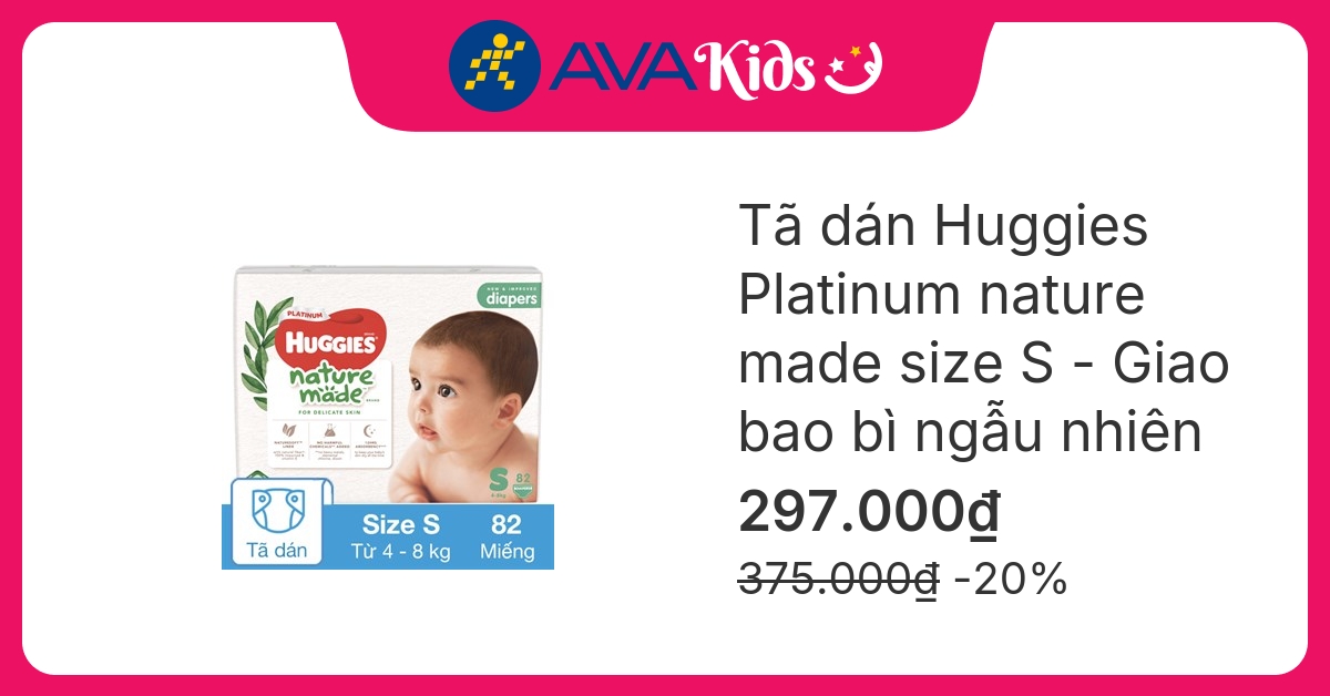 Huggies platinum best sale size s