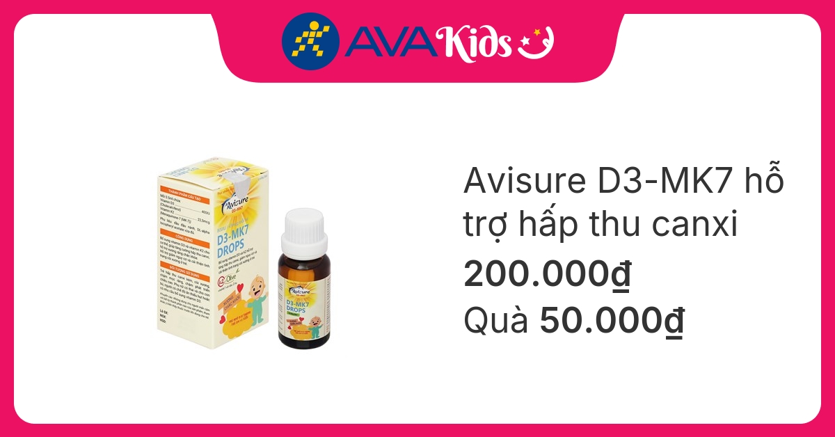 Siro Avisure Calkid hỗ trợ phát triển chiều cao 30 ống (từ 2 tuổi) hover