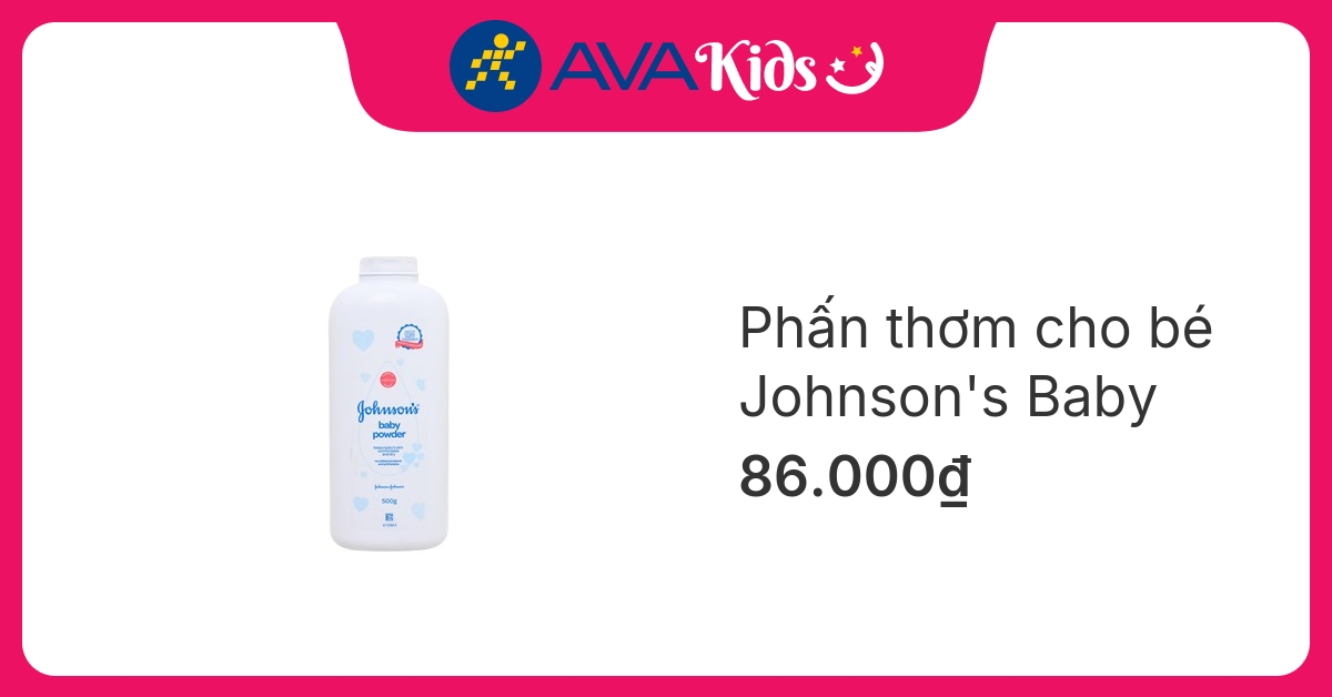 Phấn thơm cho bé Johnson's Baby 500g