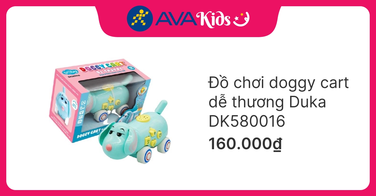 Đồ chơi doggy cart dễ thương Duka DK580016 hover