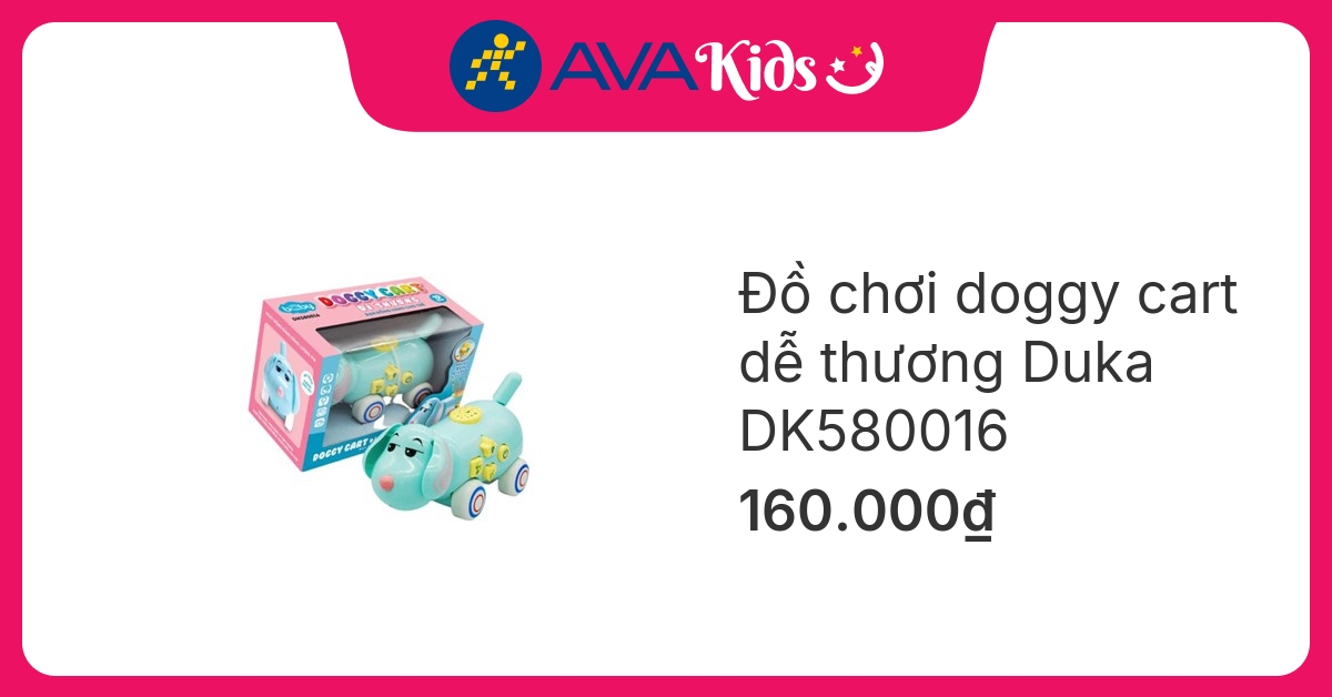 Đồ chơi doggy cart dễ thương Duka DK580016