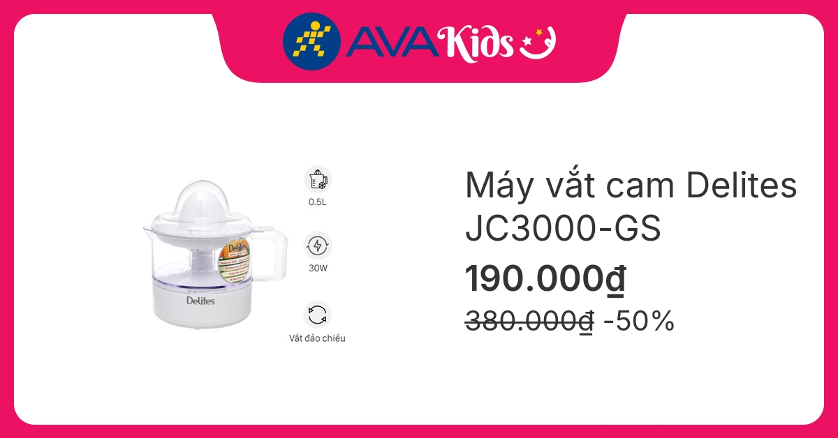 Máy vắt cam Delites JC3000-GS