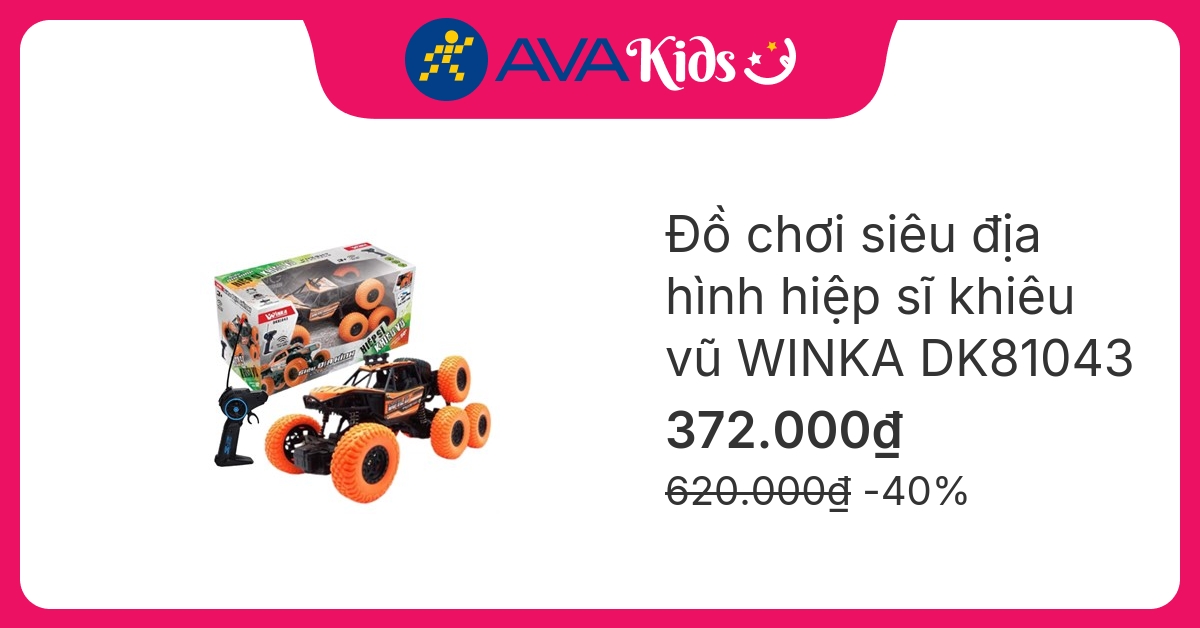 Đồ chơi siêu địa hình hiệp sĩ khiêu vũ WINKA DK81043