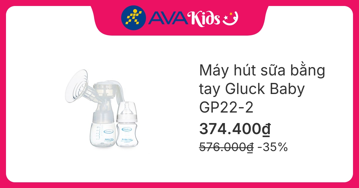 Máy hút sữa bằng tay Gluck Baby GP22-2