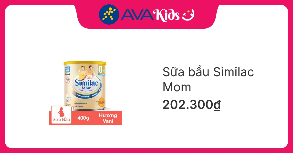 Sữa bầu Similac Mom hương vani 400g