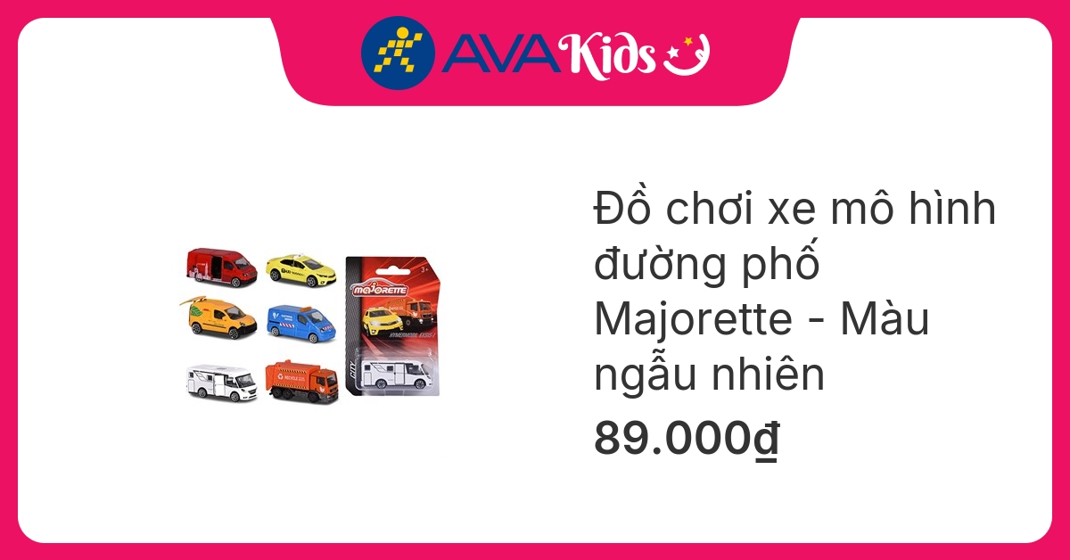 Đồ chơi xe mô hình đường phố majorette city Simba – Màu ngẫu nhiên hover