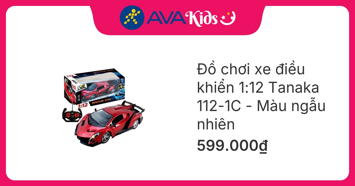 Đồ chơi xe điều khiển 1:12 Tanaka 112-1C - Màu ngẫu nhiên