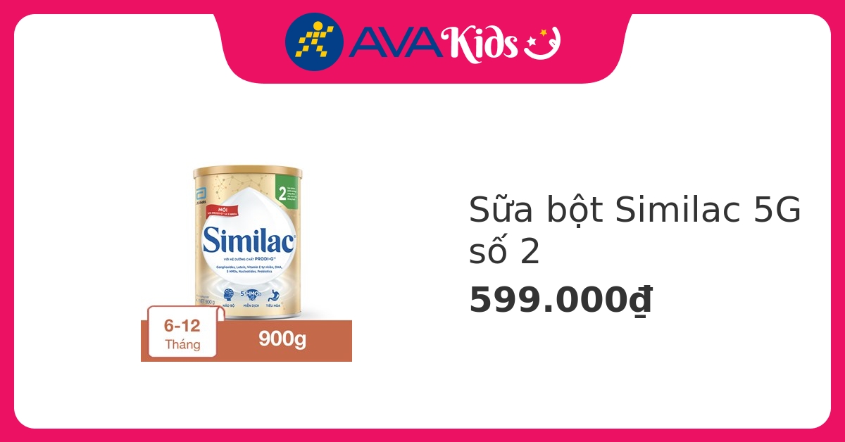 Sữa bột Similac Total Protection số 3 900g (1 – 2 tuổi) hover