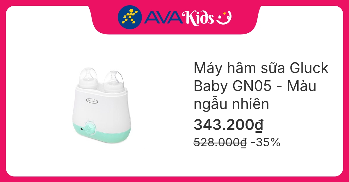 Máy hâm sữa Gluck Baby GN05 - Màu ngẫu nhiên