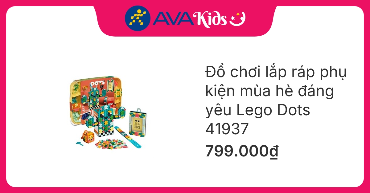 Đồ chơi lắp ráp phụ kiện mùa hè đáng yêu Lego Dots 41937 (441 chi tiết) hover