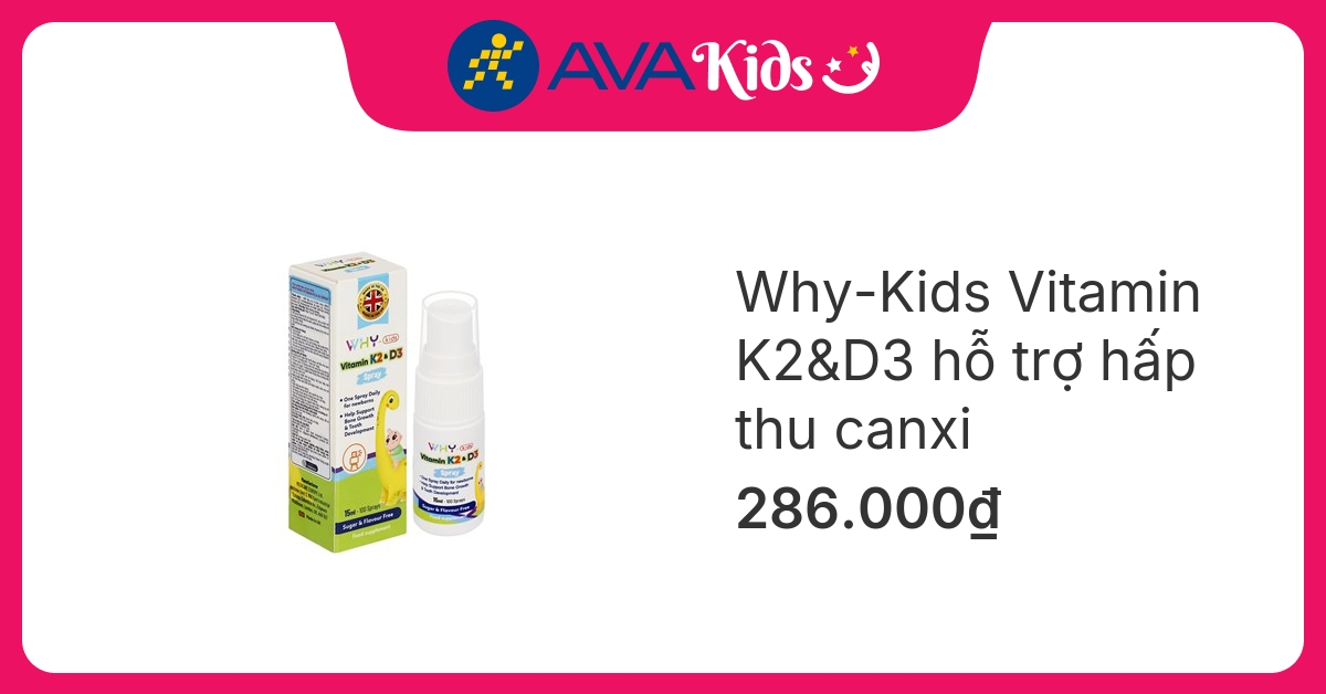 Siro Rasmun D3-K2 hỗ trợ hấp thu canxi 10 ml (từ 0 tháng) hover
