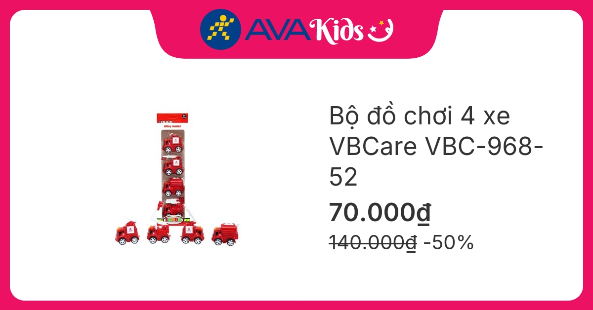Bộ đồ chơi 4 xe VBCare VBC-968-52 hover