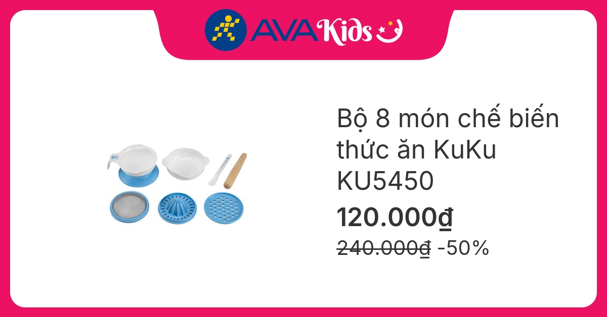 Bộ chế biến thức ăn KuKu KU5450