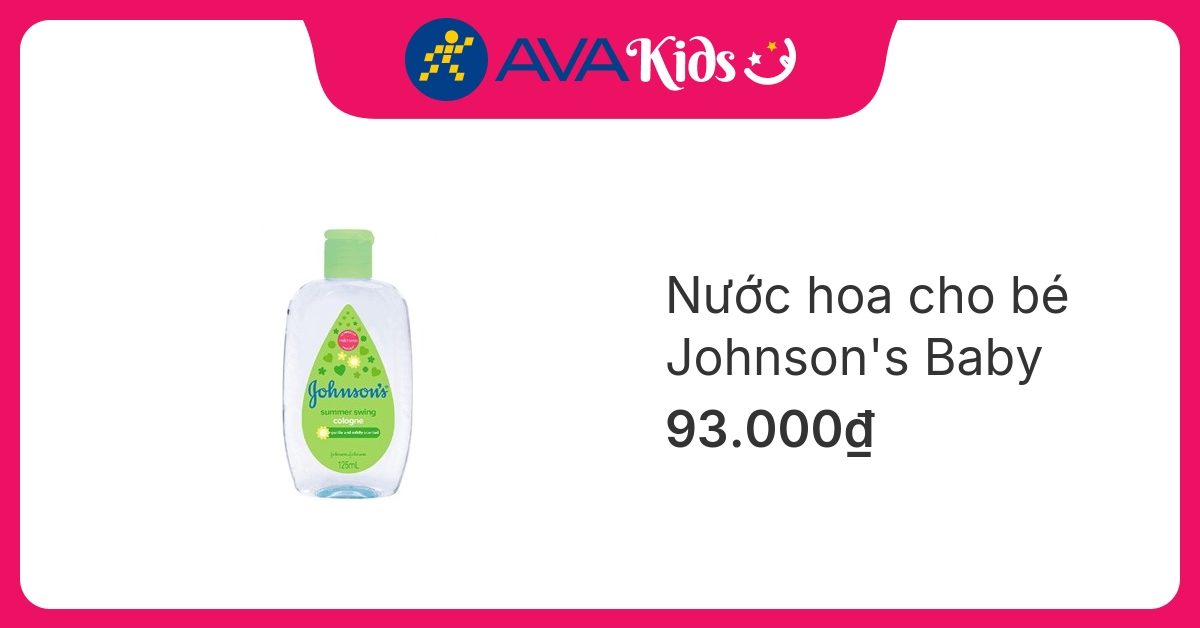 Nước hoa cho bé Johnson's Baby hương ngày hè 125 ml