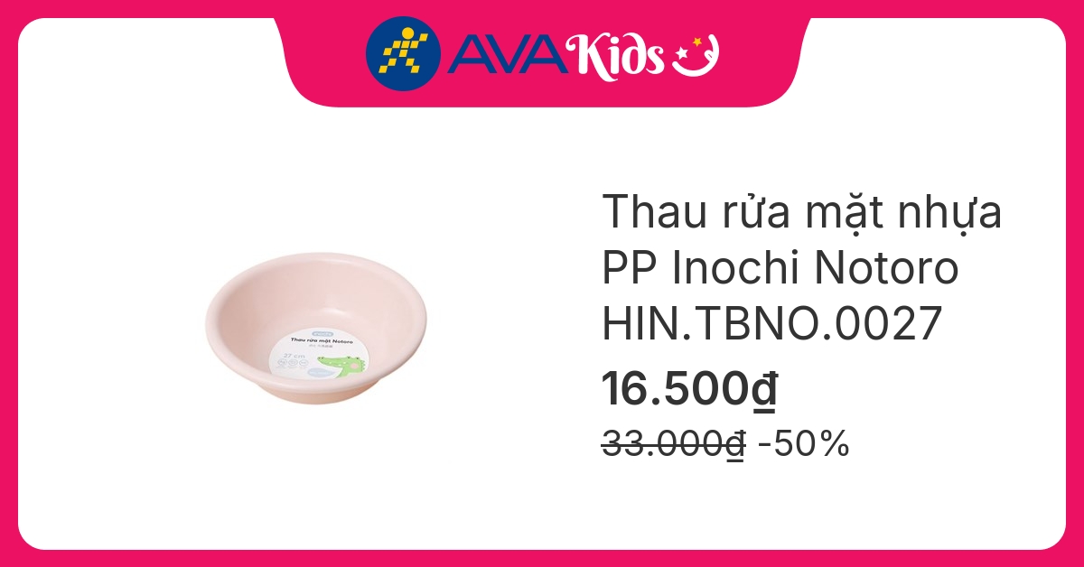 Thau rửa mặt Inochi Notoro HIN.TBNO.0027