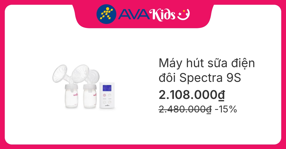 Máy hút sữa điện đôi Spectra 9S