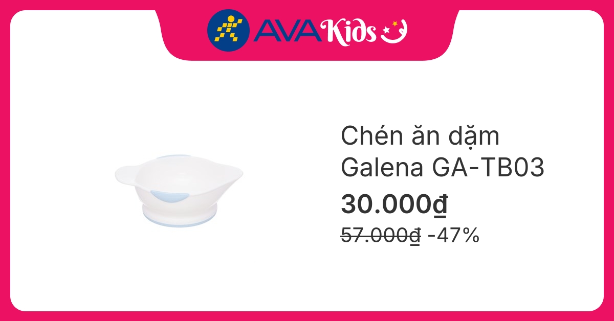 Chén ăn dặm Galena GA-TB03