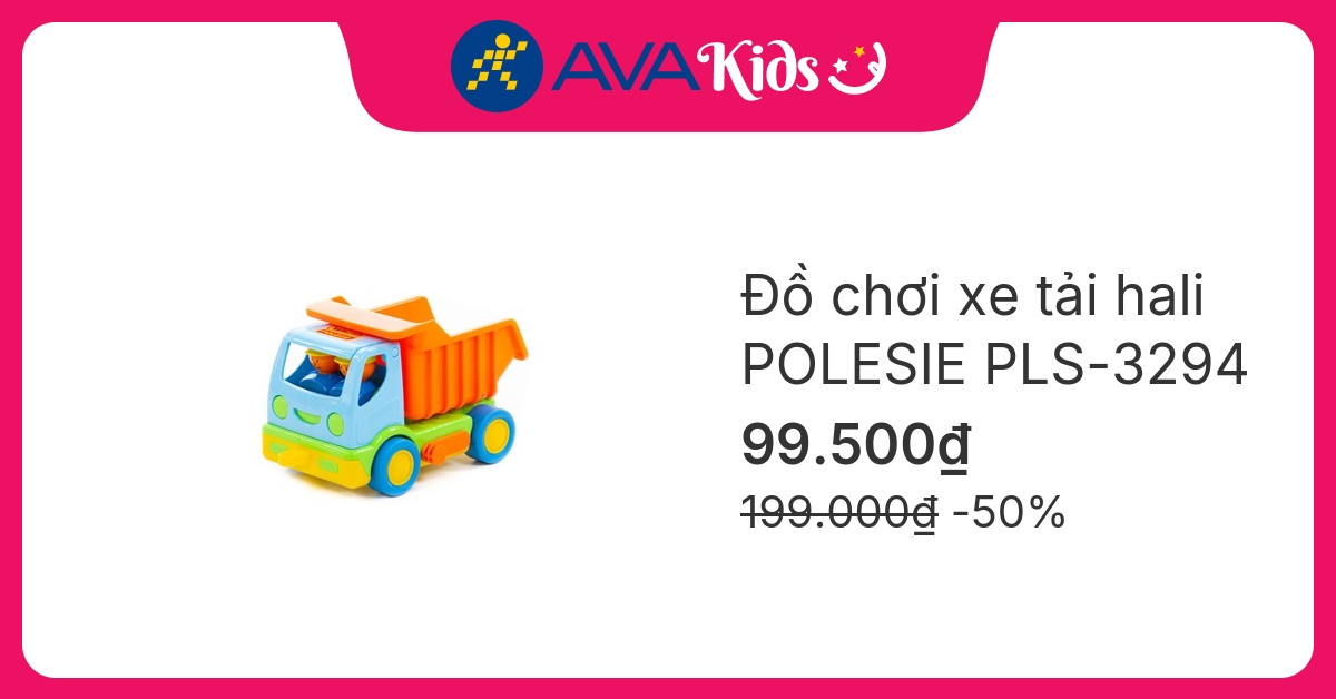 Đồ chơi xe tải hali POLESIE PLS-3294 hover