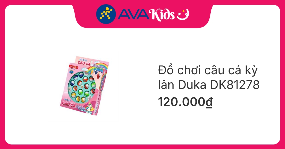 Đồ chơi câu cá kỳ lân Duka DK81278