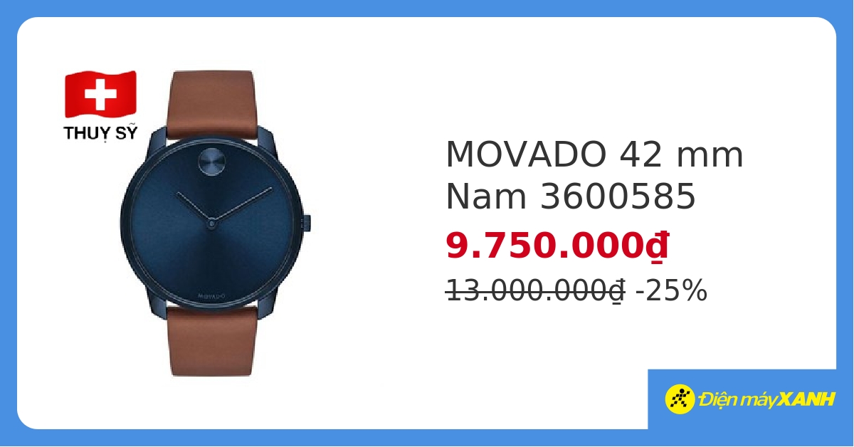 ng h Nam Movado 3600585 Gi r h ng ch nh h ng