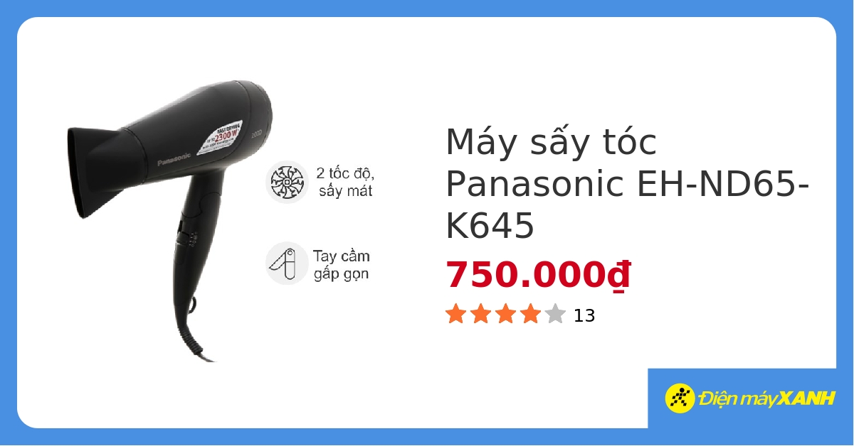 Máy sấy tóc Panasonic EH-ND65-K645 hover