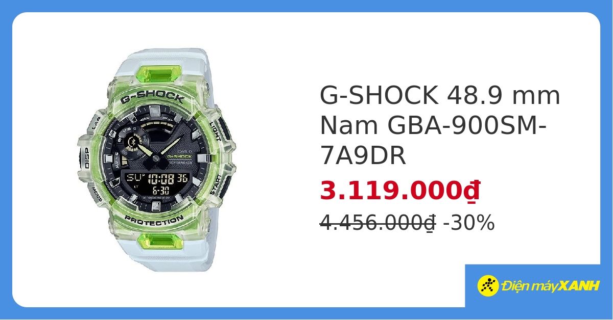 Đồng hồ G-SHOCK 48.9 mm Nam GBA-900SM-7A9DR
