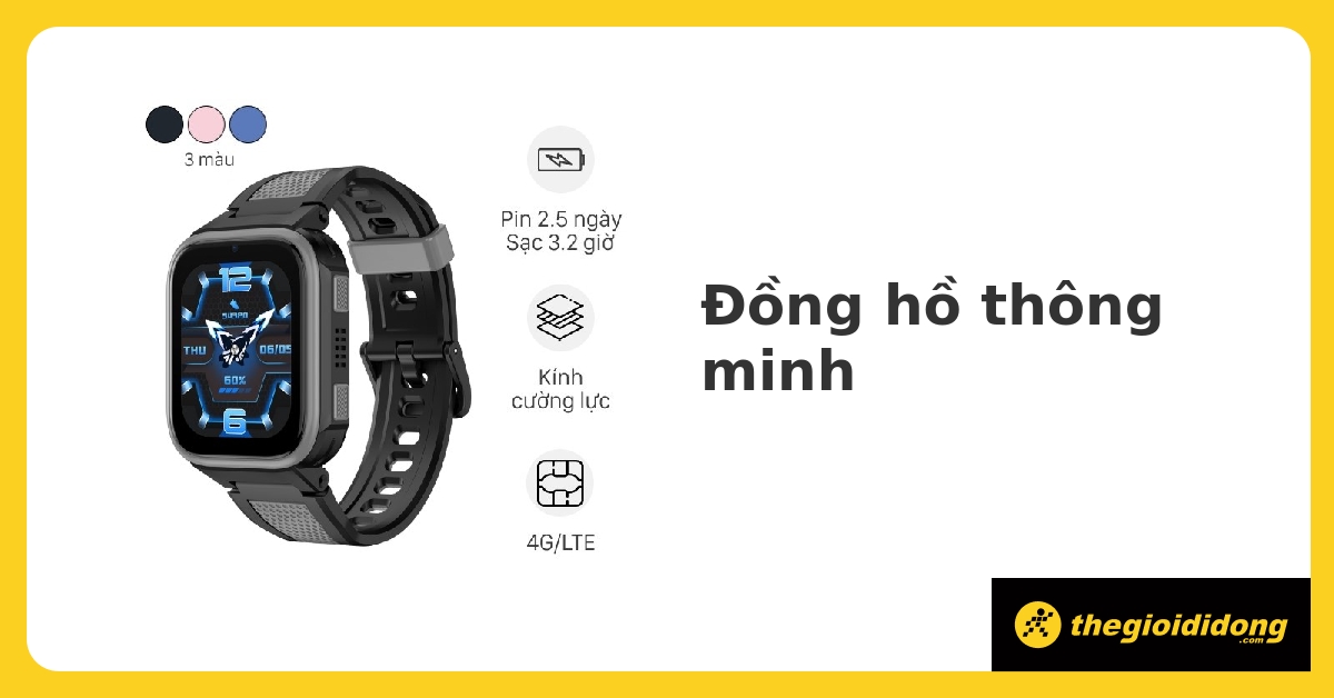 Đồng hồ thông minh, Smartwatch chính hãng, có trả góp 0%