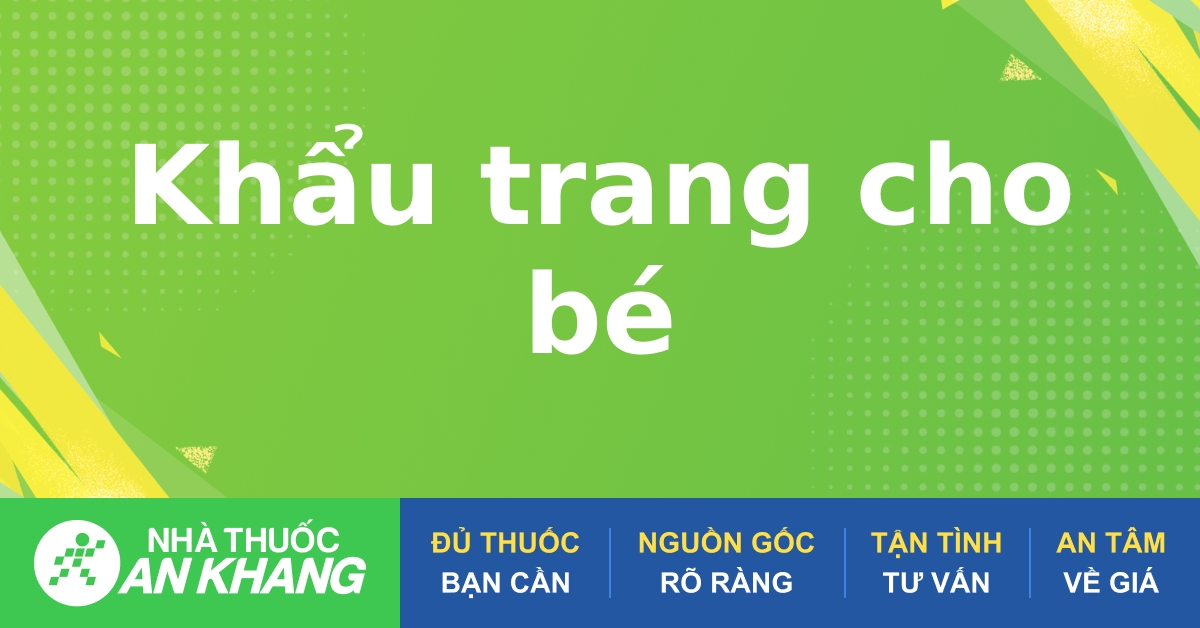 Những thông tin cần biết về khẩu trang y tế trẻ em 4d 