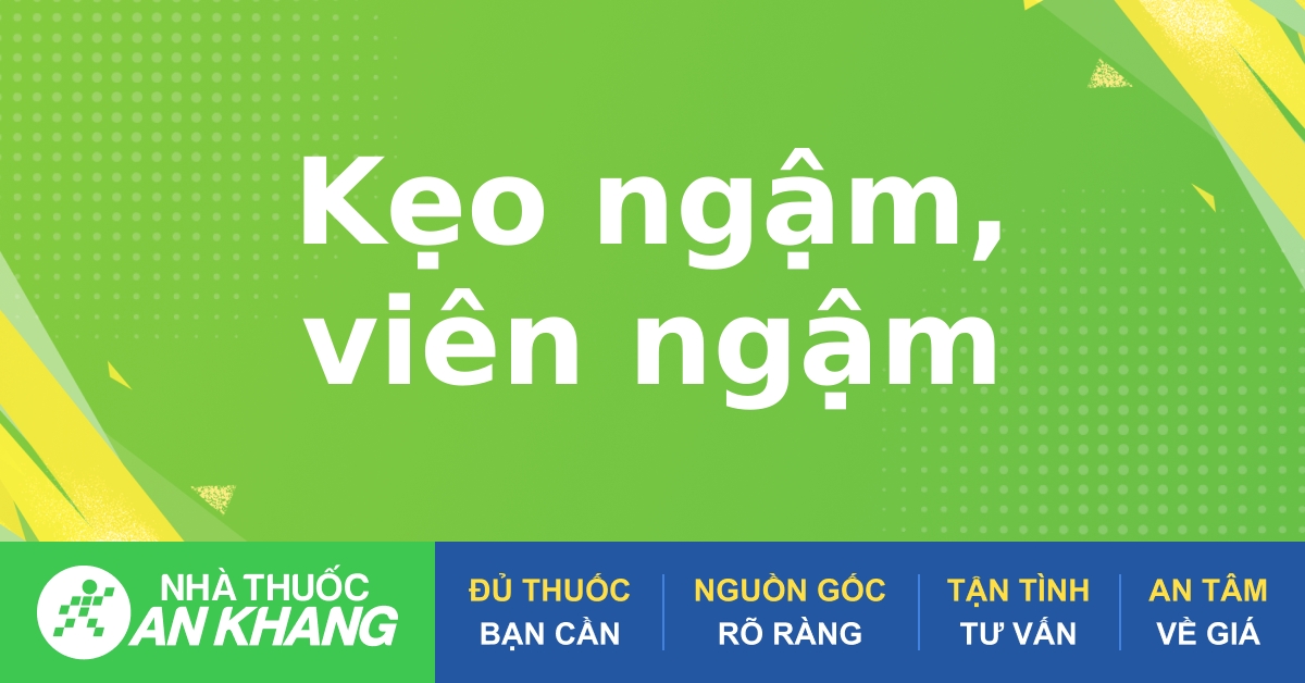 Viên ngậm ho là gì?
