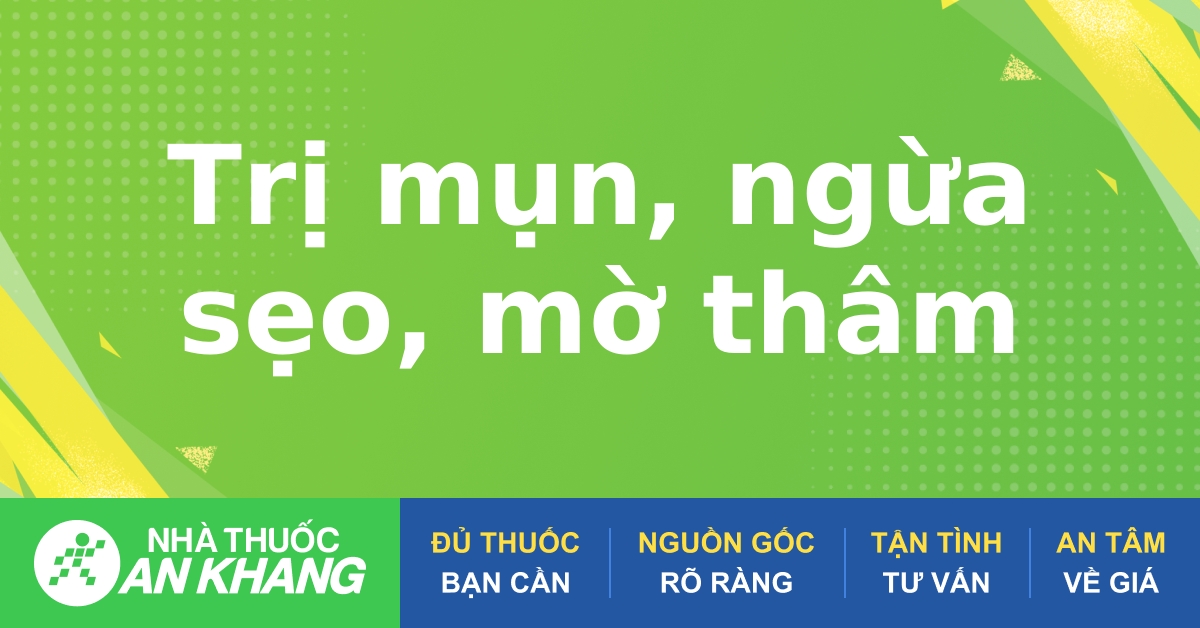 Cách thuốc giảm thâm mụn để có làn da hoàn hảo