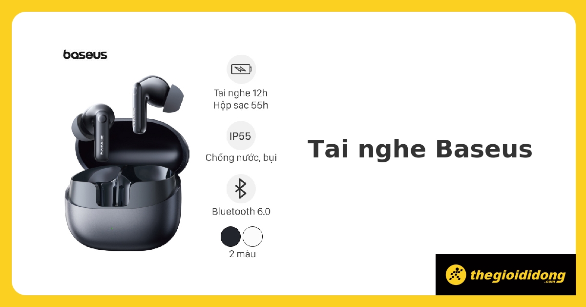 Tai nghe chụp tai baseus giá rẻ, chính hãng - 06/2024