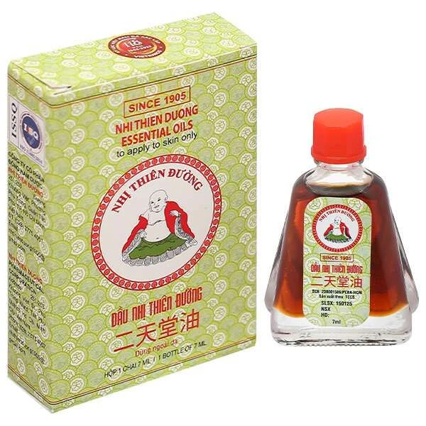 Dầu Nhị Thiên Đường hỗ trợ điều trị cảm mạo, phong hàn, sổ mũi