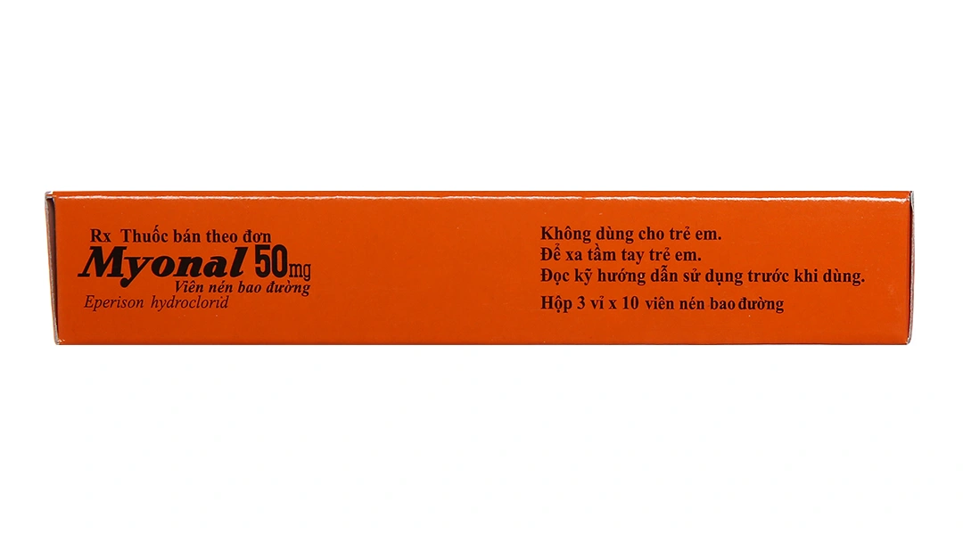 Myonal 50mg cải thiện các triệu chứng tăng trương lực cơ (3 vỉ x 10 viên) - 3
