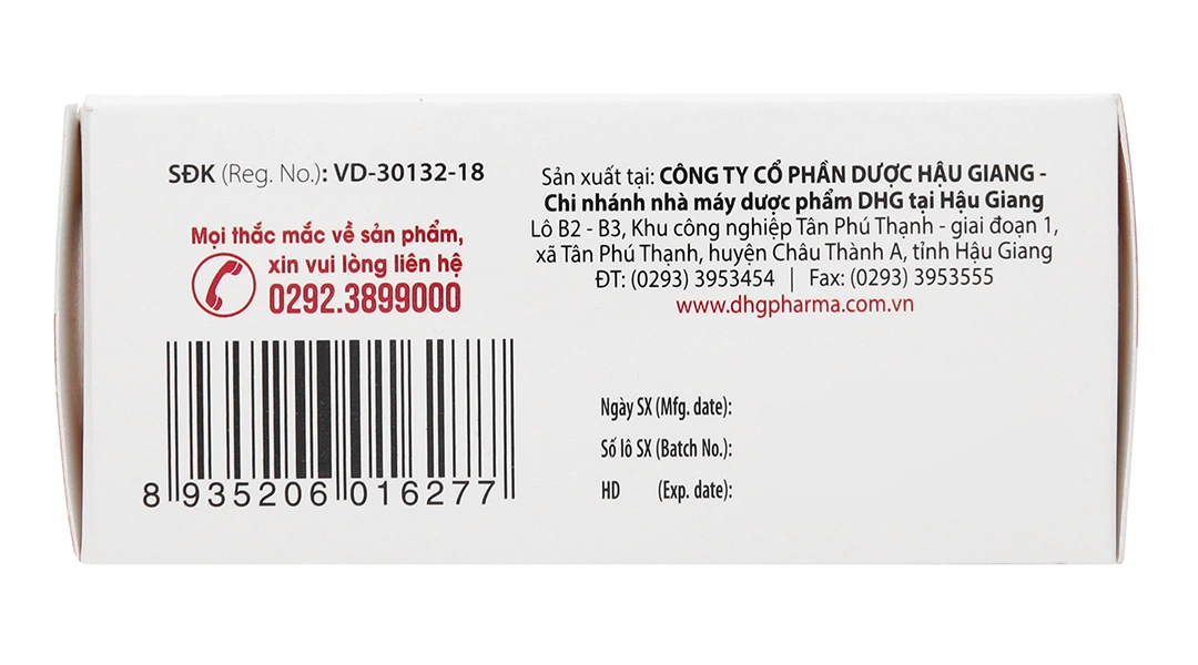 Mynarac 150mg điều trị triệu chứng co cứng cơ sau đột quỵ (6 vỉ x 10 viên) - 3