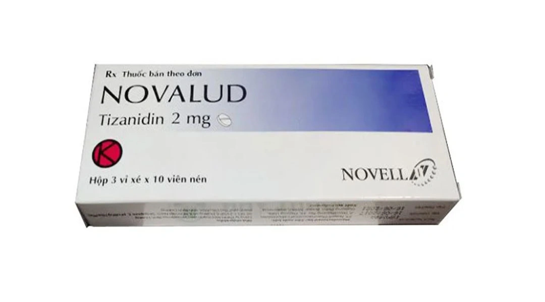 Novalud 2mg giảm co thắt cơ gây đau (3 vỉ x 10 viên) - 1