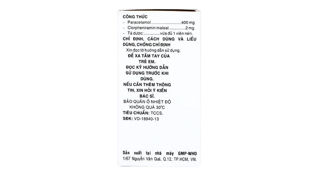 Coldfed trị cảm cúm, cảm lạnh chai 80 viên - 2