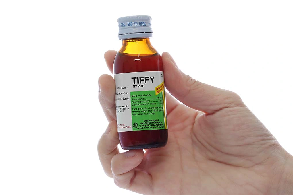 Tiffy Syrup làm giảm các triệu chứng cảm chai 30ml - 5