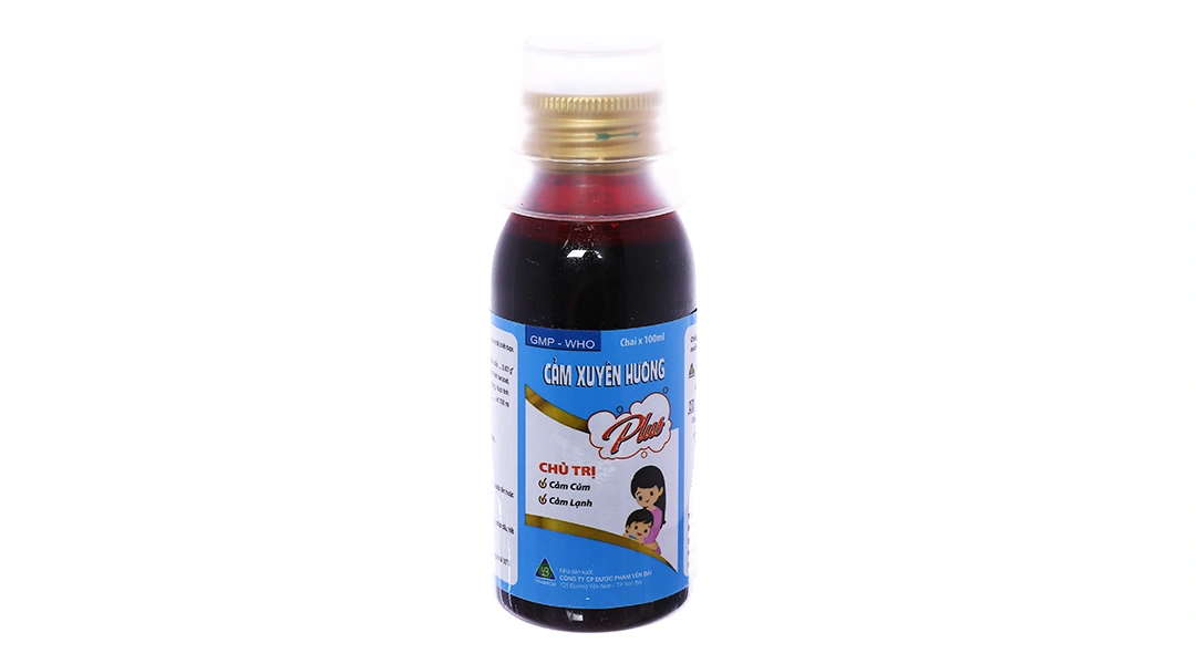 Siro Cảm Xuyên Hương Plus trị cảm cúm, cảm lạnh chai 100ml - 6