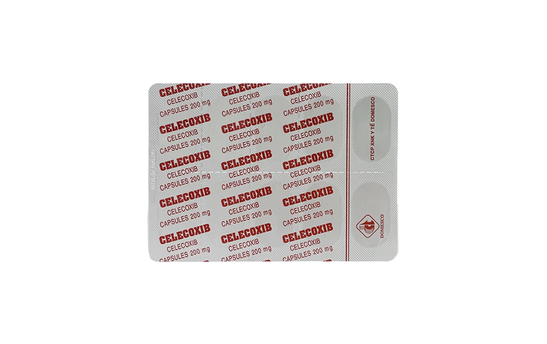 Celecoxib Domesco 200mg trị chứng thoái hóa khớp, viêm khớp dạng thấp (3 vỉ x 10 viên) - 4