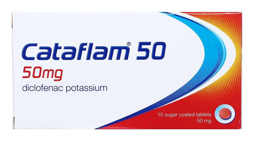 Cataflam 50mg giảm đau, kháng viêm cấp tính (1 vỉ x 10 viên) - 1