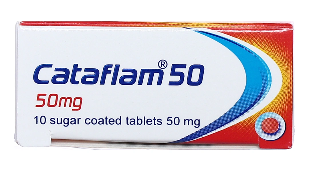 Cataflam 50mg giảm đau, kháng viêm cấp tính (1 vỉ x 10 viên) - 4