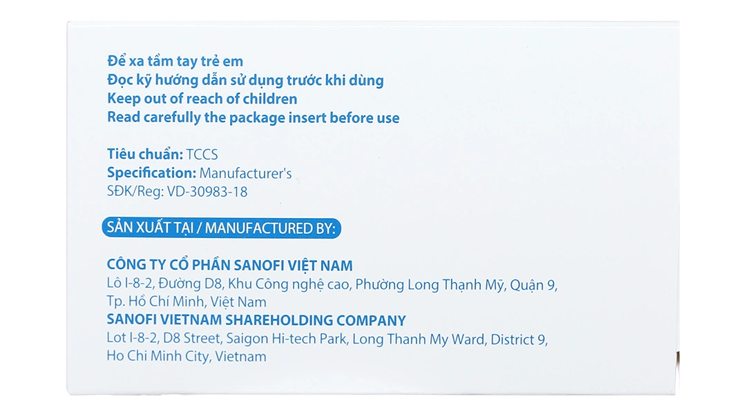 Alpha Chymotrypsine Choay 21µkatals điều trị phù nề sau chấn thương (2 vỉ x 15 viên) - 1