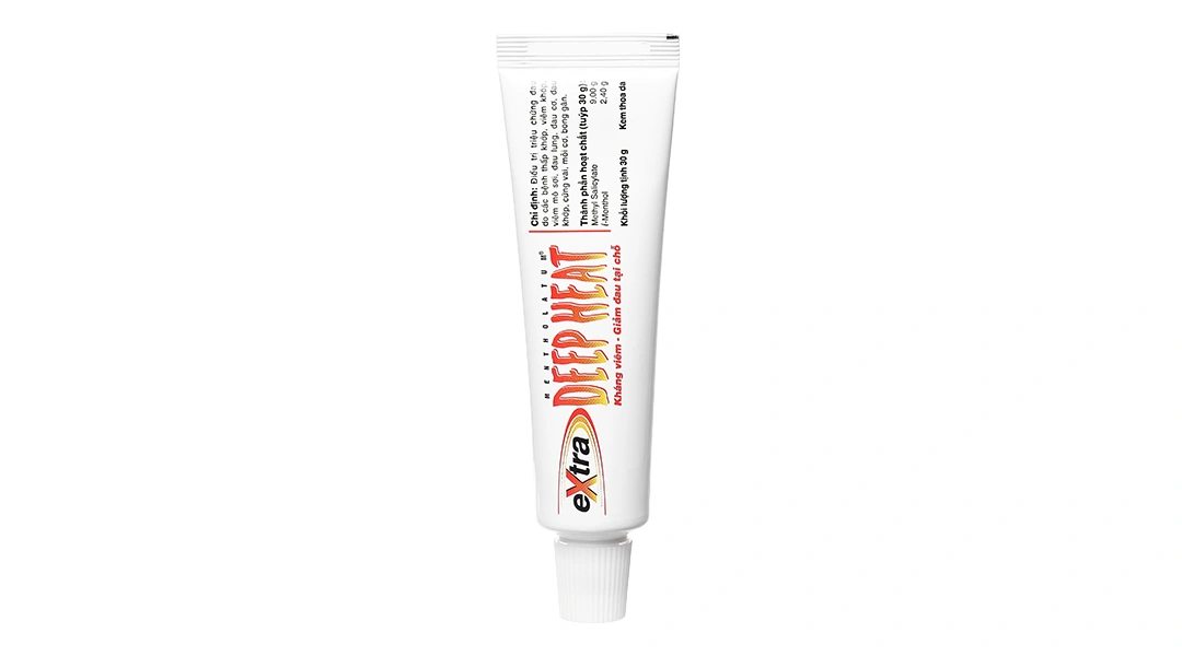 Kem bôi Extra Deep Heat trị đau do thấp khớp, viêm khớp tuýp 30g - 6