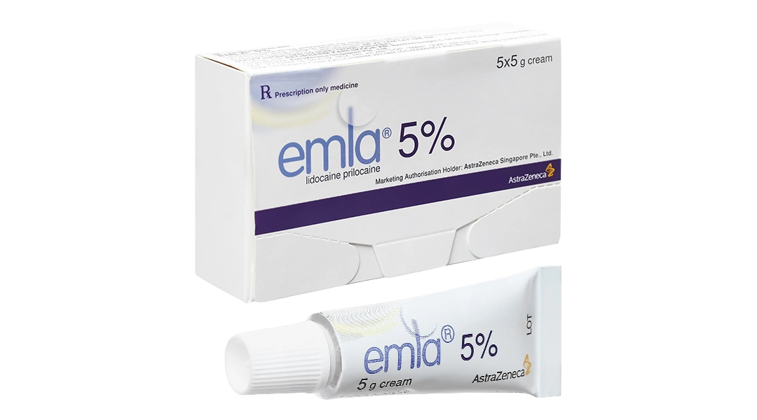 Kem bôi Emla 5% gây tê bề mặt da (5 tuýp x 5g) - 4